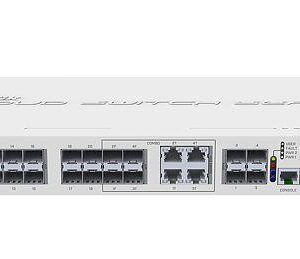 Switch|MIKROTIK|CRS328-4C-20S-4S+RM|Type L2|Rack 1U|4x10/100/1000BASE-T/SFP combo|20xSFP|4xSFP+|1xRJ45|CRS328-4C-20S-4S+RM