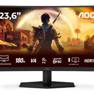 LCD Monitor|AOC|23.6 "|1920 x 1080 pixels|Full HD|Native aspect ratio 16:9|LED|Curved|C24G42E