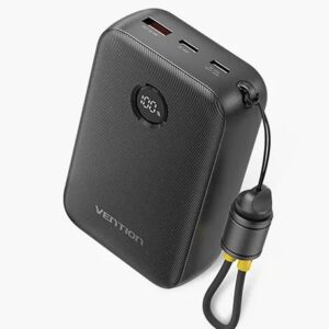 POWER BANK USB 20000MAH 22.5W/BLACK FKBB0-C VENTION