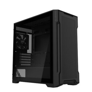 Kompiuterio korpusas|GIGABYTE|GB-C102G|MidiTower|Kompiuterio korpusas product features Transparent panel|Not included|MicroATX|MiniITX|Colour Black|GB-C102G
