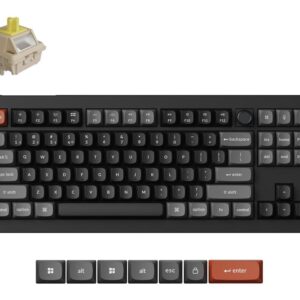 Klaviatūra WRL V3 ULTRA/BLACK V3U-D4 Keychron