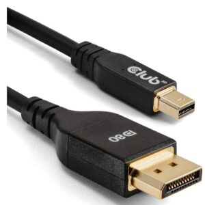 CABLE MINI DP TO DP 1M/M/M CAC-1116 CLUB3D