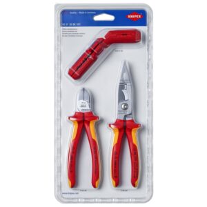 Elektriko įrankių rinkinys KNIPEX 003130BKV01