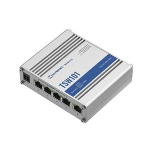 Switch|TELTONIKA|TSW101000000|PoE ports 4|60 Watts|TSW101