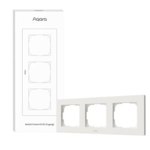 SMART SWITCH FRAME H2 (3-GANG)/WHITE FE-X02D-W AQARA