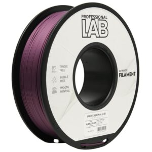 3D Plastikas - Filamentas PLA purple plum | 1.75 mm, 1 kg | Professional LAB