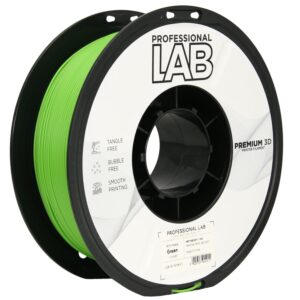 3D Plastikas - Filamentas PETG matte green | 1.75 mm, 1 kg |  Professional LAB