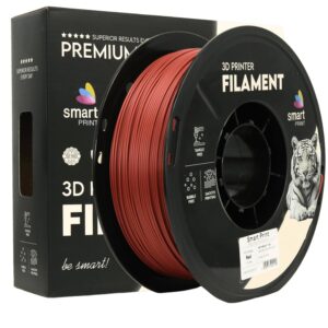 3D Plastikas - Filamentas PETG matte red | 1.75 mm, 1 kg | SPrint