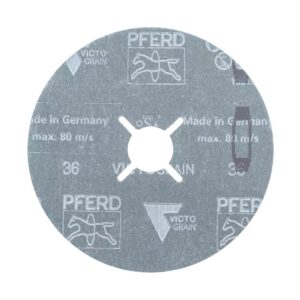Fibro šlifavimo diskas PFERD FS 125-22 Victograin 36 - Image 2