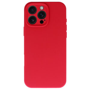 Silicone Lite dėklas skirtas Apple iPhone 16 Pro Max avietinės spalvos - Image 2