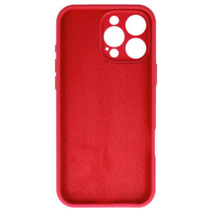 Silicone Lite dėklas skirtas Apple iPhone 16 Pro Max avietinės spalvos - Image 5