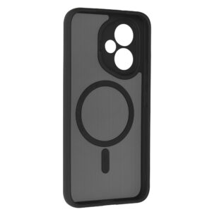 Full Matte Mag Cover do Honor 400 Pro 5G juodos spalvos - Image 3