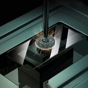 Borofone Apsauginis stiklas BF8 Diamond Armor Full Screen 5D Large Arc for Apple iPhone 17 Pro - 10 pieces - Image 5