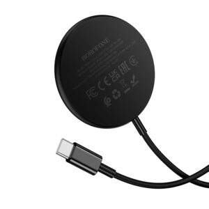Borofone Wireless induction charger BQ41 Glory 3 in 1 15W black - Image 4