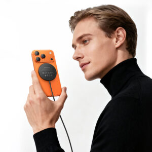 Borofone Wireless induction charger BQ41 Glory 3 in 1 15W black - Image 7