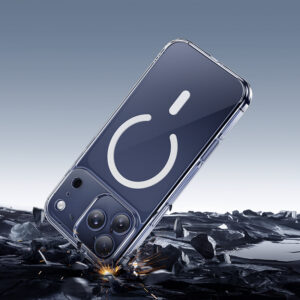 Borofone Case BI5 Ice Shield Magnetic Apple iPhone 17 Pro transparent - Image 8