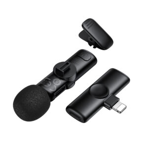 Borofone Lavalier wireless microphone BFK16 Winner Lightning black - Image 6