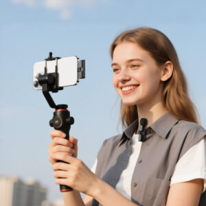 Borofone Lavalier wireless microphone BFK16 Winner Lightning black - Image 8