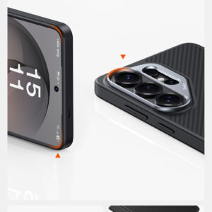 Benks Magnetic Armor Pro Kevlar Metal Frame Case 600D (G048) for Samsung Galaxy S26 black - Image 8