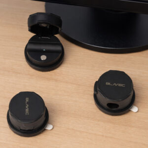 Blavec Cable organizer BX-01 self-adhesive clip black - 3 pieces - Image 3