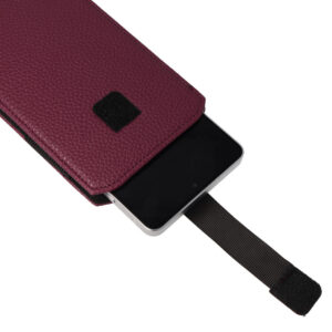 WONDER Flexi Pouch Case (Size XL) for Iphone 17 Air, iPhone 16 Plus/Samsung S26 Plus/S25 Plus/A56/A55/A54/Xiaomi 15/14/13T Pro/13T/Oppo Find X8/Find X7/Reno 12 Pro/Vivo X200/X100/V40 Pro/Motorola Edge 50 Pro/Edge 50/Edge 30 Fusion burgundy - Image 4