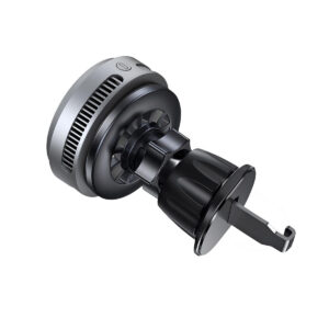 Blavec Car holder BHC-05 Qi2.2 25W magnetically detachable with induction charging and active cooling to airvent (BHC05-MWIB) black - Image 3