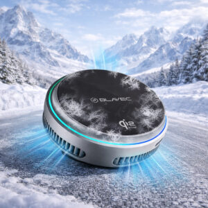 Blavec Car holder BHC-05 Qi2.2 25W magnetically detachable with induction charging and active cooling to airvent (BHC05-MWIB) black - Image 7