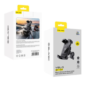 Blavec dviratinis laikiklis BV-04 Velo to handlebar with shock absorbtion (BV04-SAHB) black - Image 9