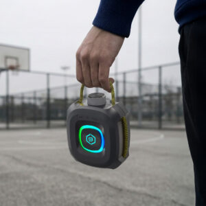 Blavec nešiojama kolonėlė Bluetooth TWS WS-04 Go Box - 5W (WS04-B) juodos spalvos - Image 7