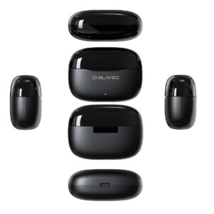 Blavec ausinės Bluetooth TWS BW-08 Speak AI (BW08SA-B) juodos spalvos - Image 3