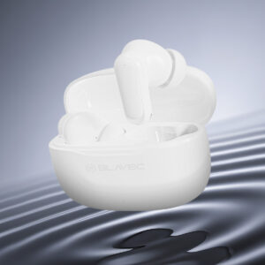 Blavec ausinės Bluetooth TWS BW-08 Speak AI (BW08SA-W) baltos spalvos - Image 6