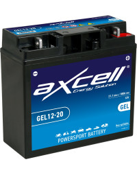 Akum.Axcell 32 Ah GEL-/+ 12V 445A 166x130x175mm