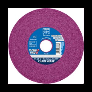 Grandinių galandimo diskas PFERD SC CS-G 145x3,2x22,2 AD 60J7V