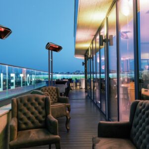 Halogeninis infraraudonųjų spindulių šildytuvas Heliosa 66 Black - Image 5