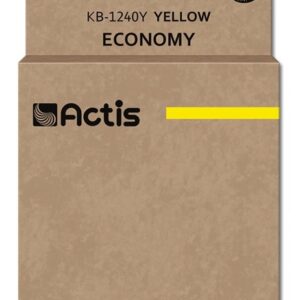 Actis " KB-1240Y" rašalas (pakaitinis "Brother LC1240Y/LC1220Y"; standartinis; 19 ml; geltonas)