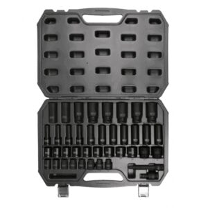 Ilgų ir trumpų smūginių galvų komplektas KS TOOLS 1/2", 40vnt. - Image 4