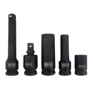 Ilgų ir trumpų smūginių galvų komplektas KS TOOLS 1/2", 40vnt. - Image 6