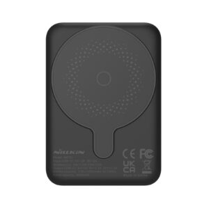 Nillkin NKT21 PowerStone Magnetic Powerbank 5000mAh 15W juodos spalvos