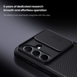 Nillkin CamShield PRO Hard Case skirtas Samsung Galaxy A37 juodos spalvos - Image 2