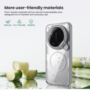 Nillkin Iceblade Prop Magnetic dėklas skirtas Xiaomi 17 Ultra Dark Night juodos spalvos - Image 2