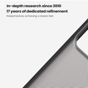 Nillkin Super Frosted PRO Back dėklas skirtas Xiaomi 17 skaidrus juodos spalvos - Image 2