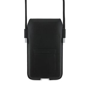 Lacoste PVC Blend Monogram Phone Pouch XL Black