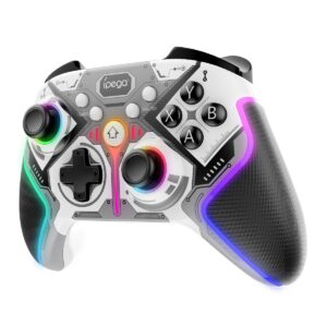 iPega 9666HH Bluetooth RGB Gamepad for Android/iOS/PS3/PS4/PC/N-Switch Gray