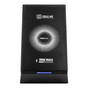 OBAL:ME StandCharger Wireless Charging Stand 15W Black