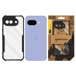 Tactical Quantum Stealth dėklas skirtas Google Pixel 10a Clear/Black - Image 2