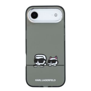 Karl Lagerfeld IML K&CH Heads Logo MagSafe dėklas skirtas Apple iPhone iPhone Air juodos spalvos - Image 2