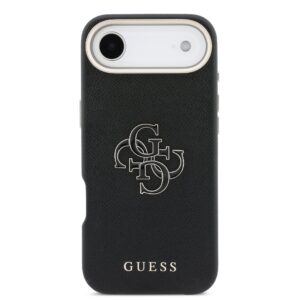 Guess PU Resin Logo dėklas skirtas Apple iPhone Air Black - Image 2