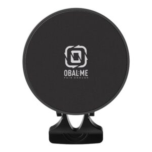 OBAL:ME MagNetix Core Automobilinis telefono laikiklis su belaidžiu įkrovimu 15W juodos spalvos