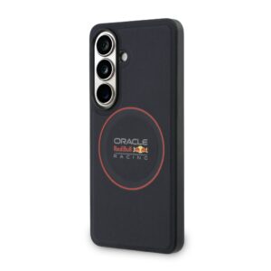 Red Bull PU Leather Meshed Red Ring Magnetic dėklas skirtas Samsung Galaxy S26 Navy