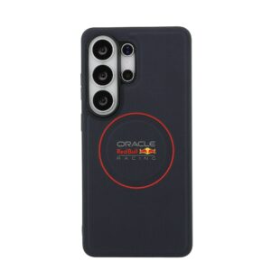 Red Bull PU Leather Meshed Red Ring Magnetic dėklas skirtas Samsung Galaxy S26 Ultra Navy - Image 2